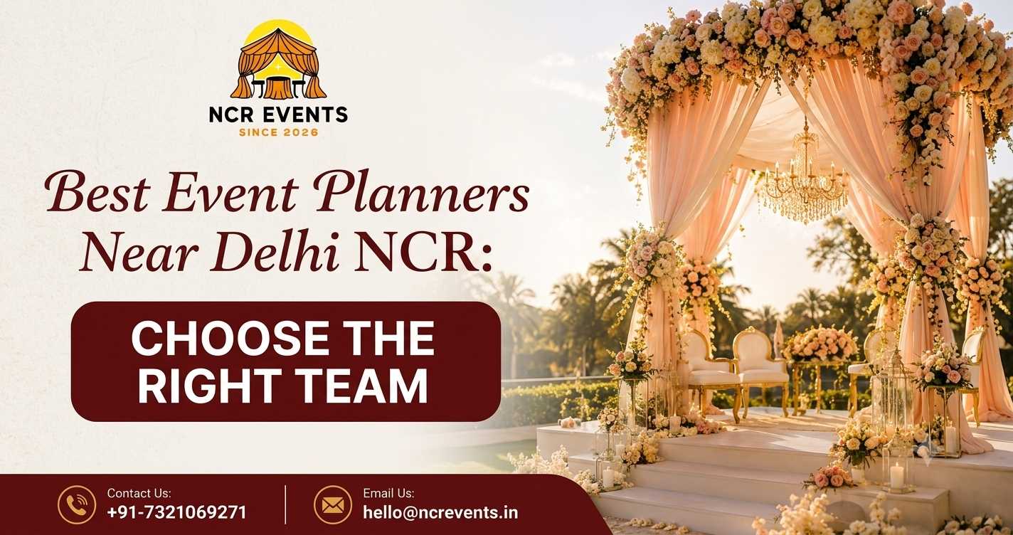 You are currently viewing Best Event Planners Near Delhi NCR: A Practical Guide to Choosing the Right Team